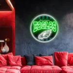 Philadelphia Eagles Neon Sign Vintage Acrylic 1