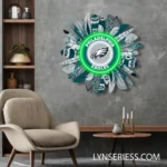 Philadelphia Eagles Neon Sign Wreath 1