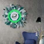 Philadelphia Eagles Neon Sign Wreath 1
