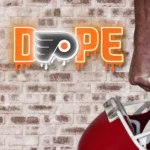 Philadelphia Flyers Neon Sign Dripping Dope 1