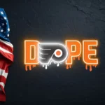 Philadelphia Flyers Neon Sign Dripping Dope 1