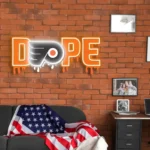 Philadelphia Flyers Neon Sign Dripping Dope 1