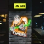 Philadelphia Flyers Neon Sign Mascot Acrylic 1