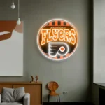 Philadelphia Flyers Neon Sign Retro Acrylic 1