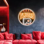 Philadelphia Flyers Neon Sign Retro Acrylic 1