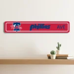 Philadelphia Phillies Metal Sign Artistic Mlb 1