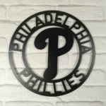 Philadelphia Phillies Metal Sign Mlb 1