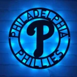 Philadelphia Phillies Metal Sign Mlb 1