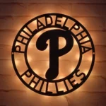 Philadelphia Phillies Metal Sign Mlb 1