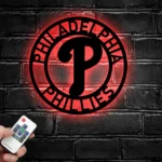 Philadelphia Phillies Metal Sign Mlb 1
