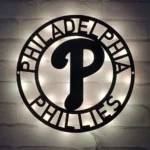 Philadelphia Phillies Metal Sign Mlb 1