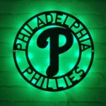 Philadelphia Phillies Metal Sign Mlb 1