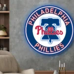Philadelphia Phillies Neon Sign Mlb 1