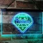 Philadelphia Phillies Neon Sign Phillies Fan Art 1