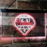 Philadelphia Phillies Neon Sign Phillies Fan Art 1