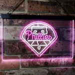 Philadelphia Phillies Neon Sign Phillies Fan Art 1
