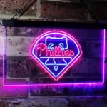 Philadelphia Phillies Neon Sign Phillies Fan Art 1