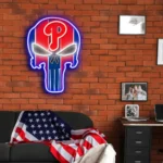 Philadelphia Phillies Neon Sign The Punisher 1