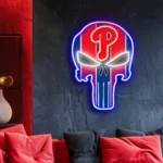 Philadelphia Phillies Neon Sign The Punisher 1