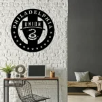 Philadelphia Union Metal Sign Fc Logo 1