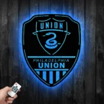 Philadelphia Union Metal Sign Fc Shield Shape 1