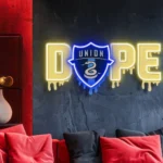 Philadelphia Union Neon Sign Dripping Dope Fc 1