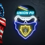 Philadelphia Union Neon Sign Fc Skull 1