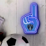Philadelphia Union Neon Sign Mls Fc Foam Finger 1
