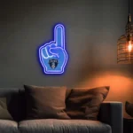 Philadelphia Union Neon Sign Mls Fc Foam Finger 1