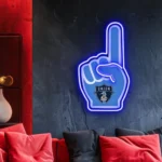 Philadelphia Union Neon Sign Mls Fc Foam Finger 1