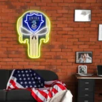 Philadelphia Union Neon Sign The Punisher Fc 1