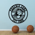 Phoenix Suns Metal Sign Custom Nba 1