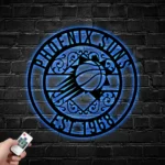 Phoenix Suns Metal Sign Custom Nba 1