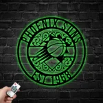 Phoenix Suns Metal Sign Custom Nba 1