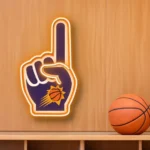 Phoenix Suns Neon Sign Nba Foam Finger 1