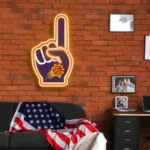 Phoenix Suns Neon Sign Nba Foam Finger 1