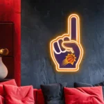 Phoenix Suns Neon Sign Nba Foam Finger 1