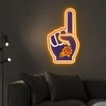 Phoenix Suns Neon Sign Nba Foam Finger 1