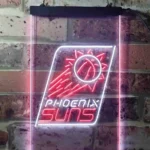 Phoenix Suns Neon Sign Rising Sun Rays 1