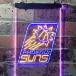 Phoenix Suns Neon Sign Rising Sun Rays 1