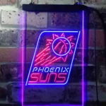 Phoenix Suns Neon Sign Rising Sun Rays 1