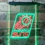 Phoenix Suns Neon Sign Rising Sun Rays 1