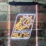 Phoenix Suns Neon Sign Rising Sun Rays 1