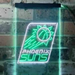 Phoenix Suns Neon Sign Rising Sun Rays 1