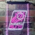 Phoenix Suns Neon Sign Rising Sun Rays 1