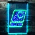 Phoenix Suns Neon Sign Rising Sun Rays 1