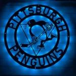 Pittsburgh Penguins Metal Sign Nhl 1