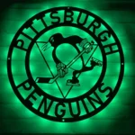 Pittsburgh Penguins Metal Sign Nhl 1