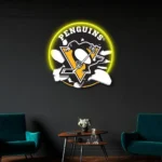 Pittsburgh Penguins Neon Sign Penguin Team Logo 1