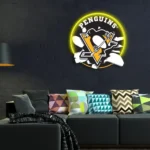 Pittsburgh Penguins Neon Sign Penguin Team Logo 1